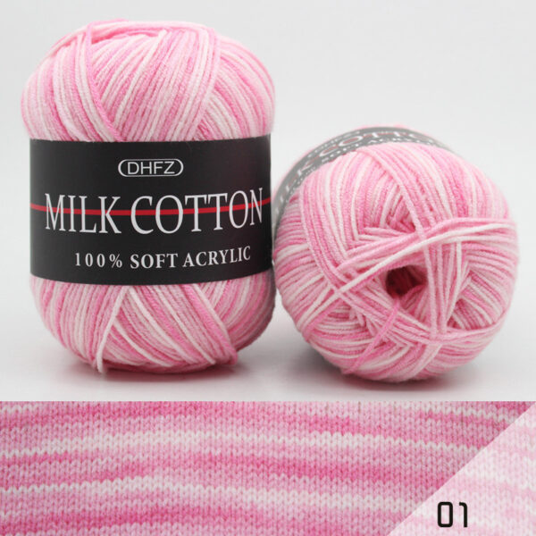 Three Section Dyed Multi-color Yarn, Jacquard Score Lines With Medium Thick Lines
