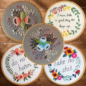 Embroidery handmade kits