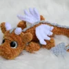 crochet animals | Crimson Cloud Dragon pattern - Image 3