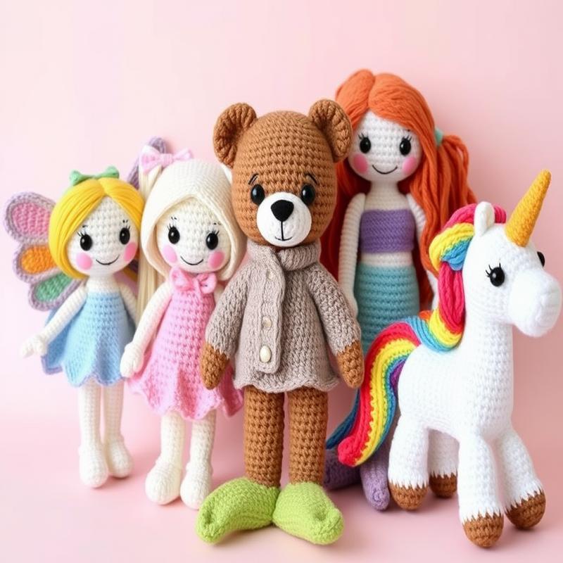 crochet dolls