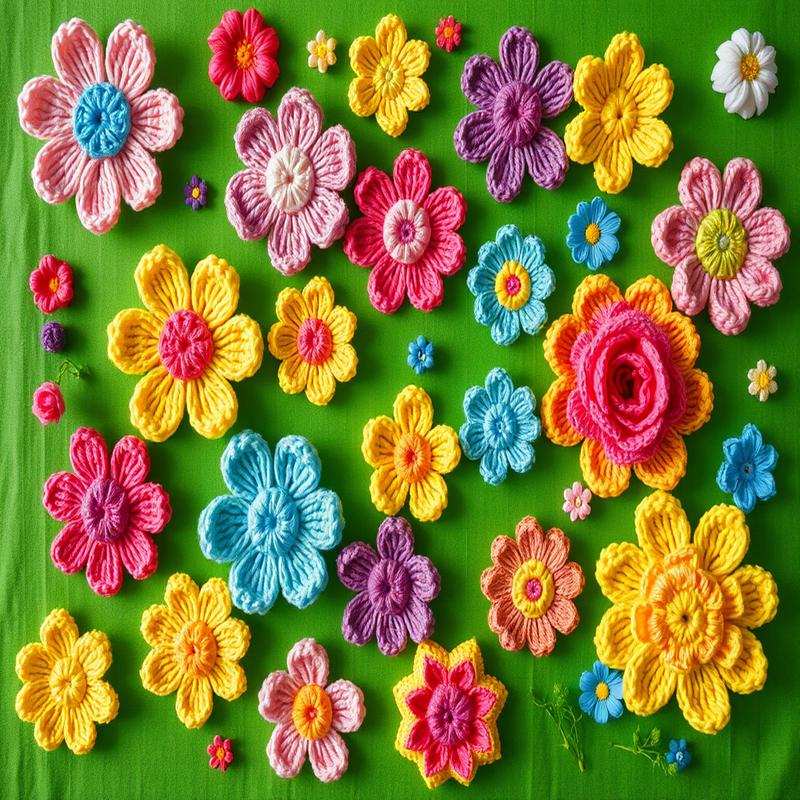 crochet flowers