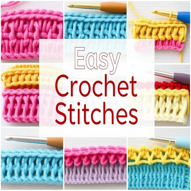 easy crochet stitches
